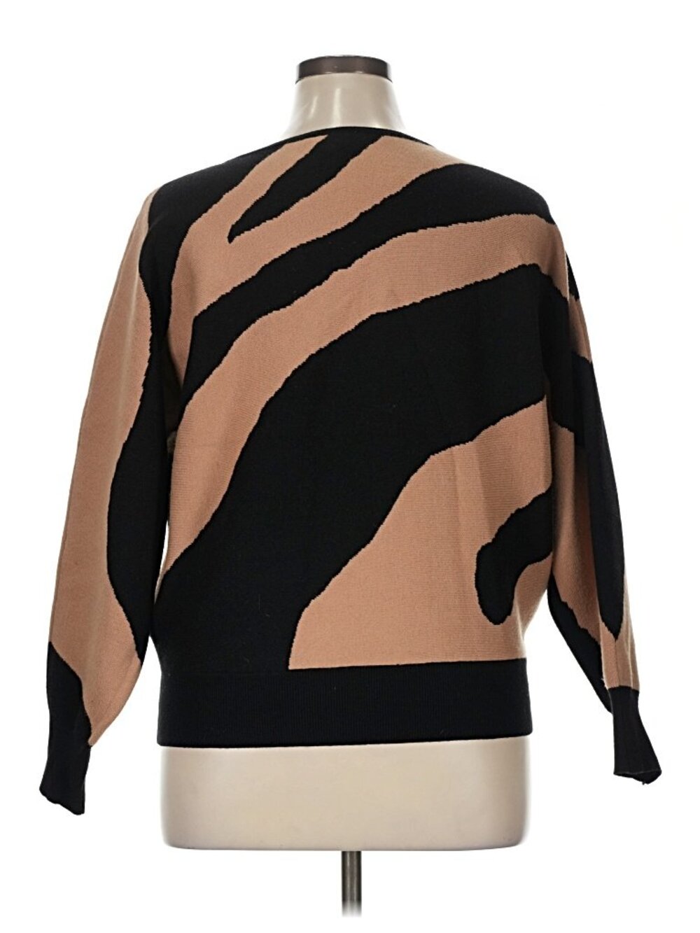 Carmen Carmen Marc Valvo Abstract Knit Top – Size XL - Picture 4 of 6